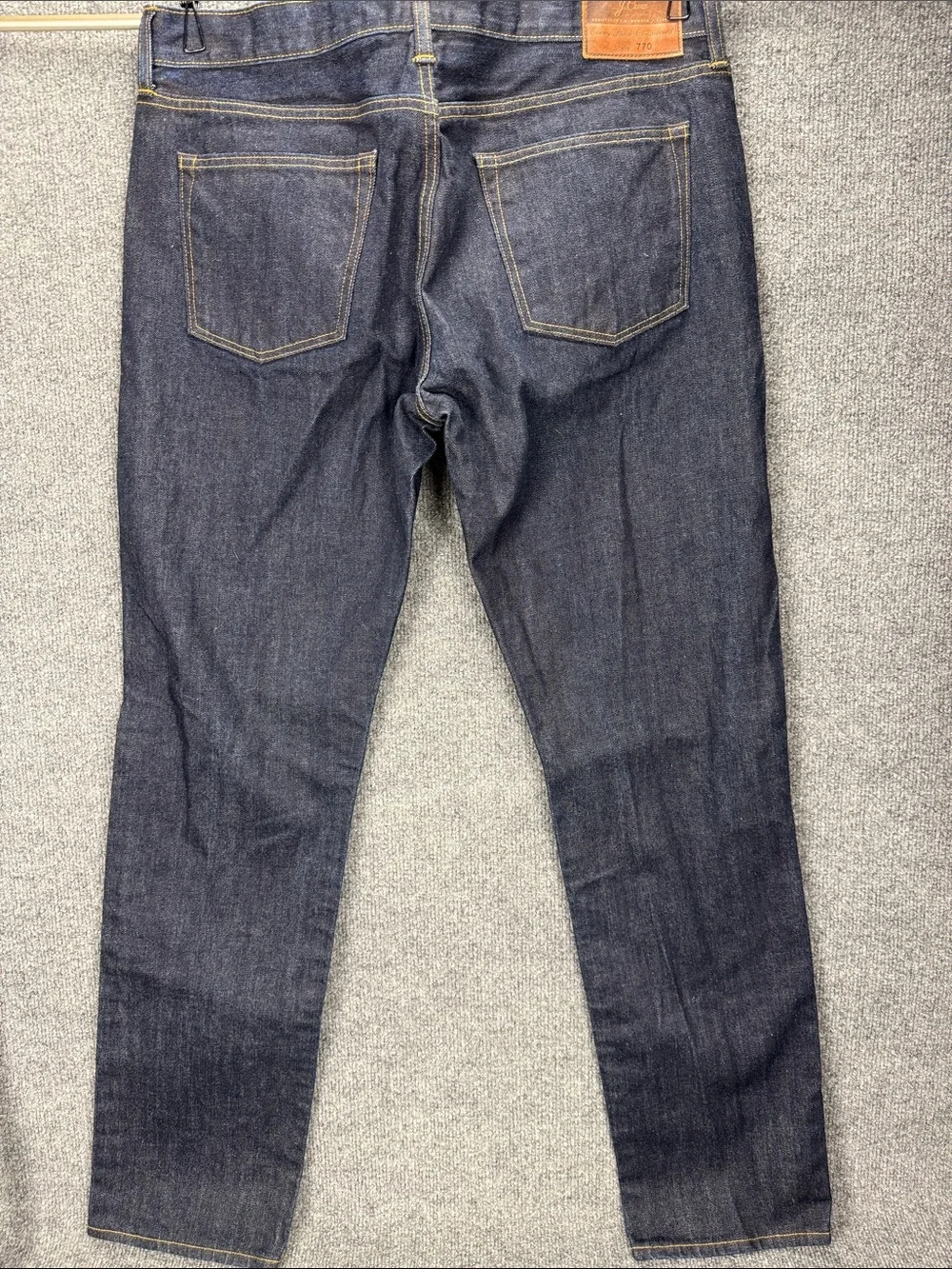 J. Crew 770 Straight Jeans - Dark Blue Size W33 L34